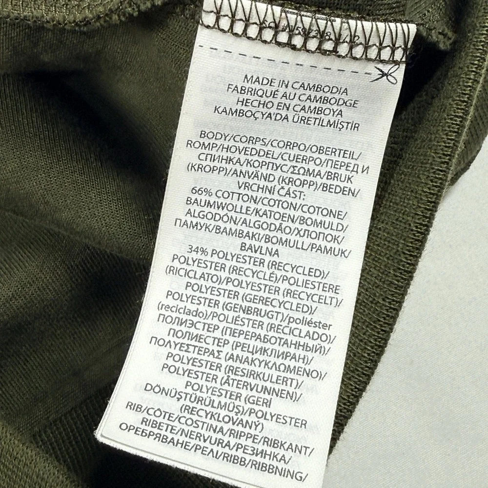 Polo Ralph Lauren Double-Knit Full-Zip Hoodie Sweatshirt Men's M Olive Jacket